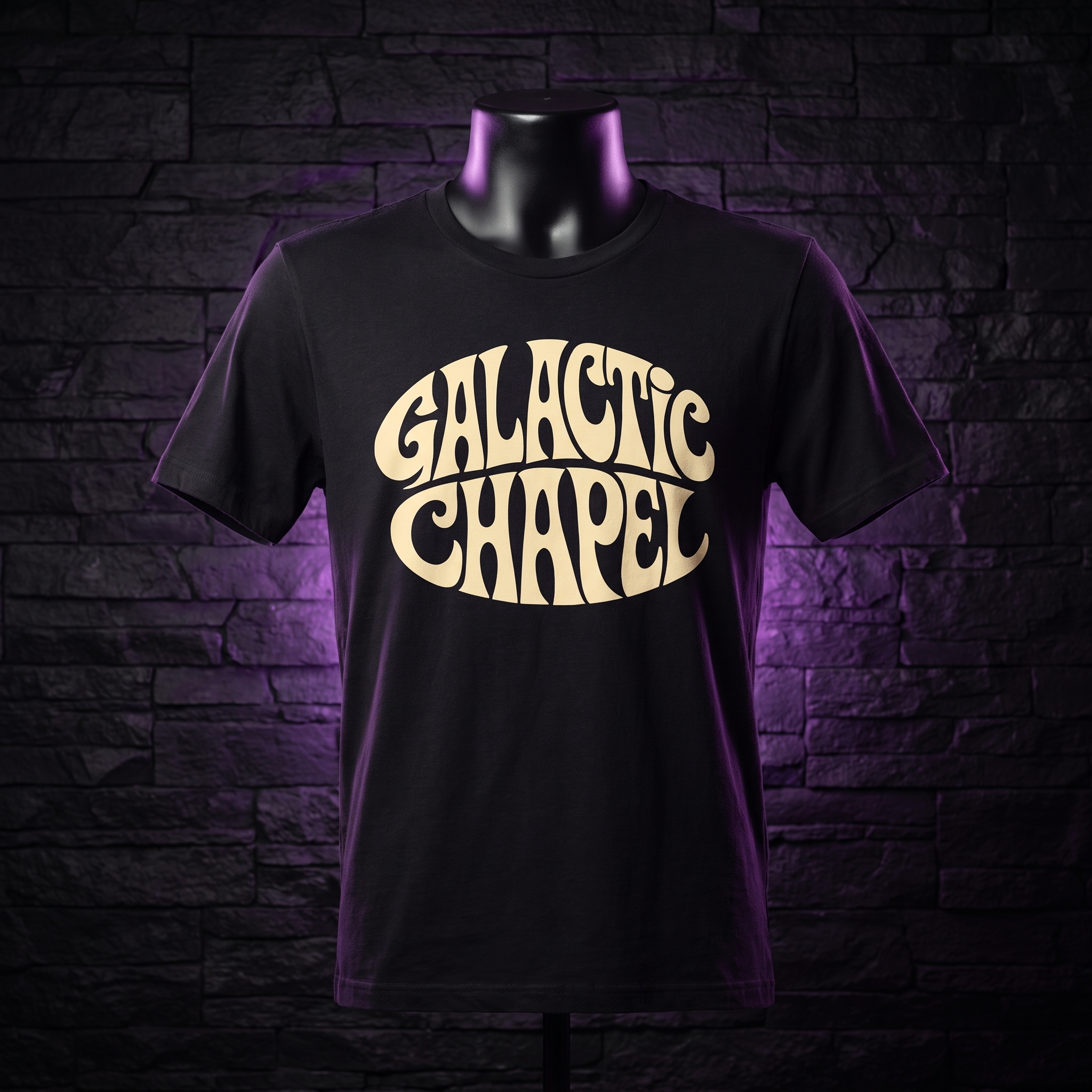 GALACTIC CHAPEL VINTAGE LOGO Tshirt