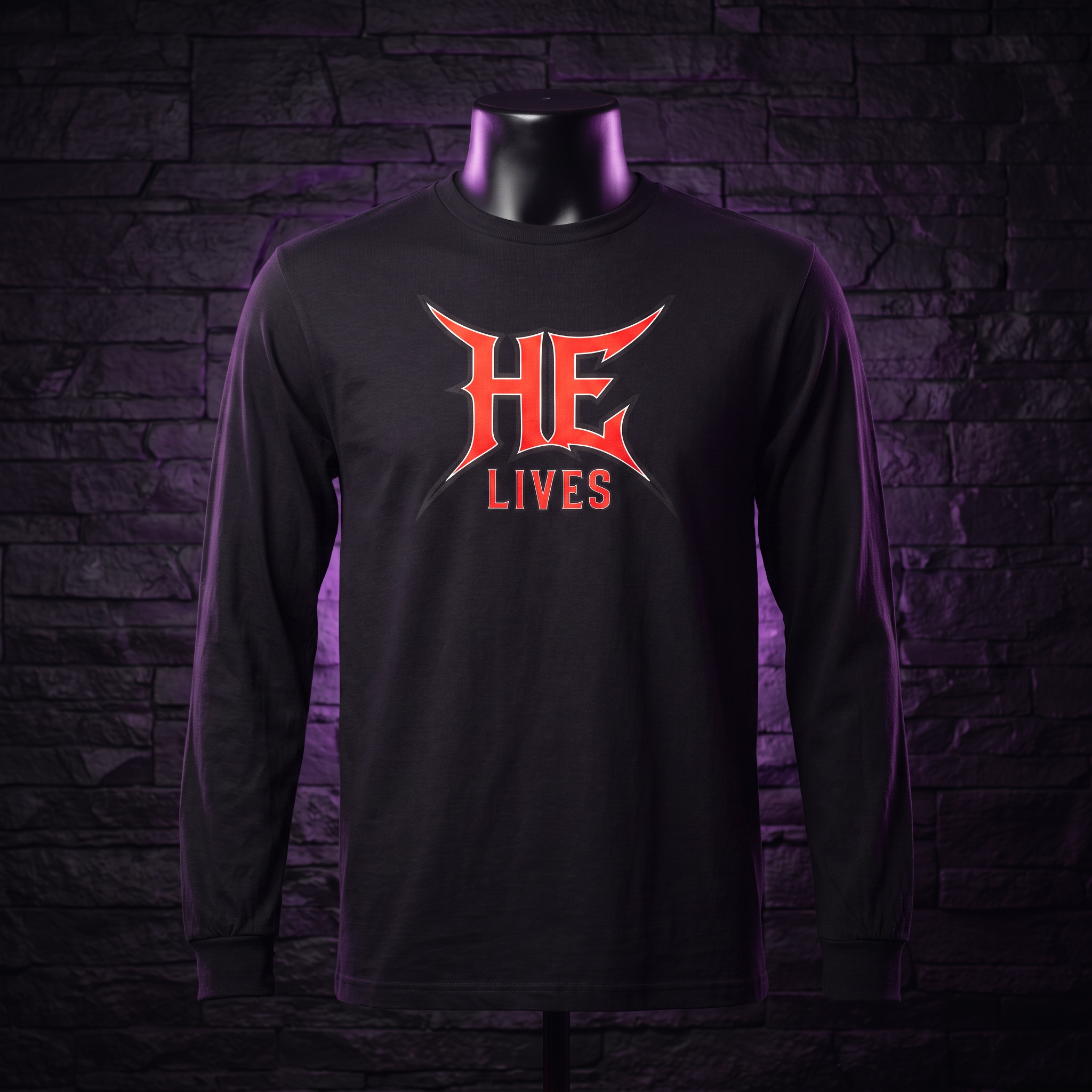 HE LIVES Long Sleeve Shirt