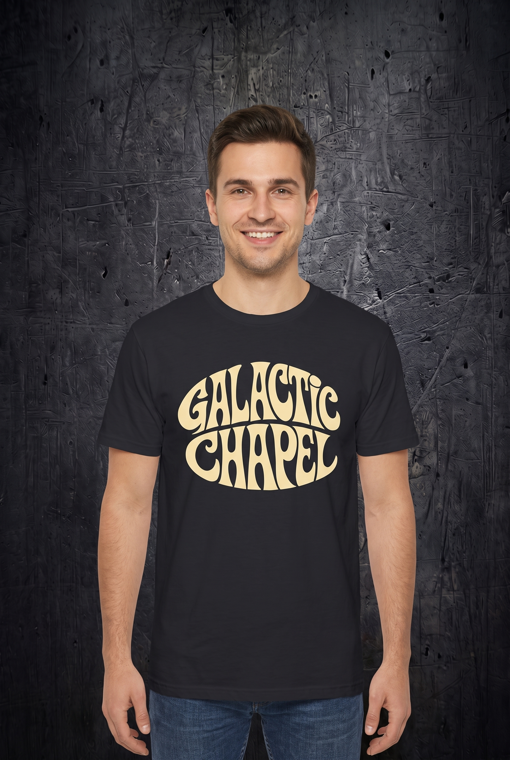 Galactic Chapel Vintage Logo Tee