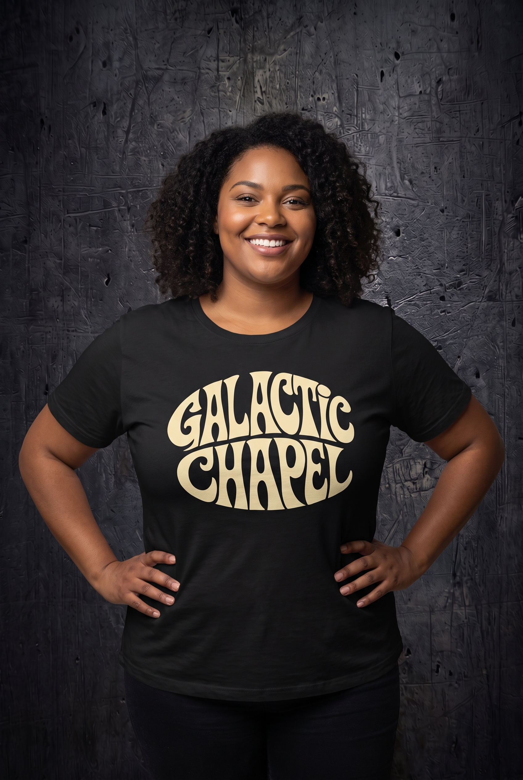 Galactic Chapel Vintage Logo Tee